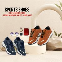 SportsShoesLeatherite WatchAluminiumWalletSunglassesSW41 1