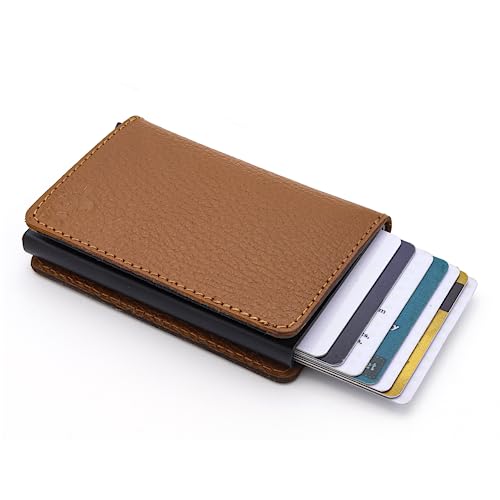 fox casual card holder wallet pop up credit card holder rfid blocking 4 Credit Card Holder