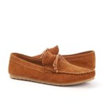 جزمة شمواة جلد طبيعي هافان