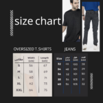 ⁦عرض 4 قطع ( 2 بنطلون جينز + 2 تيشيرت اوفر سايز )⁩ - الصورة ⁦6⁩