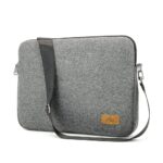 حافظة لابتوب من الجوخ لمظهر ملكي | متوافقة مع: شنطة تخزين لابتوب لجميع الأجهزة، شنطة واقية محمولة من الجوخ لجهاز نوت بوك والتابلت، للجنسين